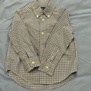 Plaid Cotton Poplin Shirt